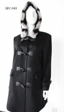 Ladies' cashmere coat, SFC-543
