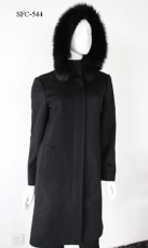 Ladies' cashmere coat, SFC-544