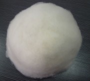<translate>16.0-16.5mic/34mm cashmere fibre white