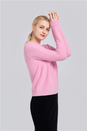 Women's round neck cashmere sweater LN-SS20-31, LN-SS20-31