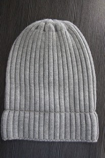 Gray Cashmere Hat, SFD-R 