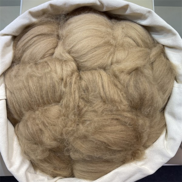 Camel Hair Tops Brown