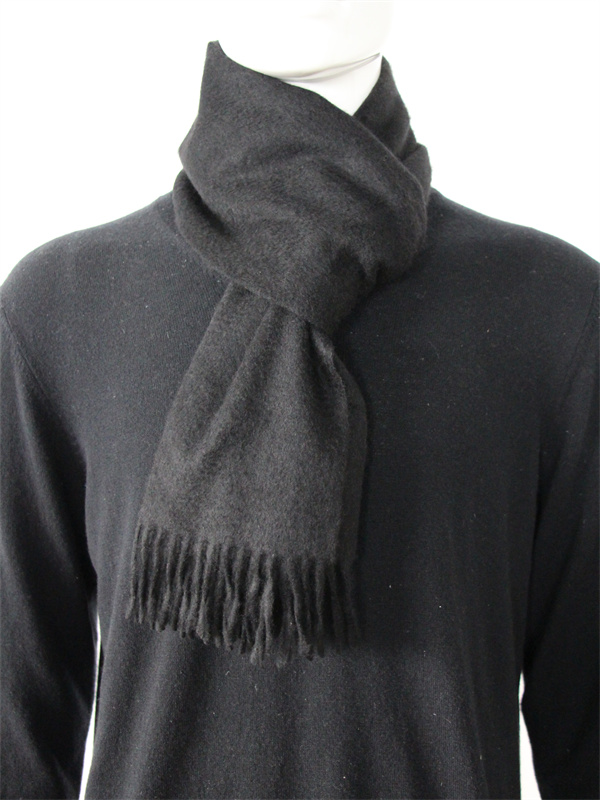 Wool/Cashmere Blend Woven Scarf