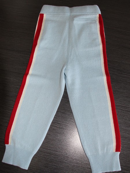 Children cashmere pants