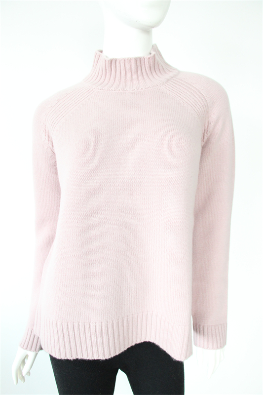 Thermal Semi-Turtle Neck Cashmere Blend Sweater