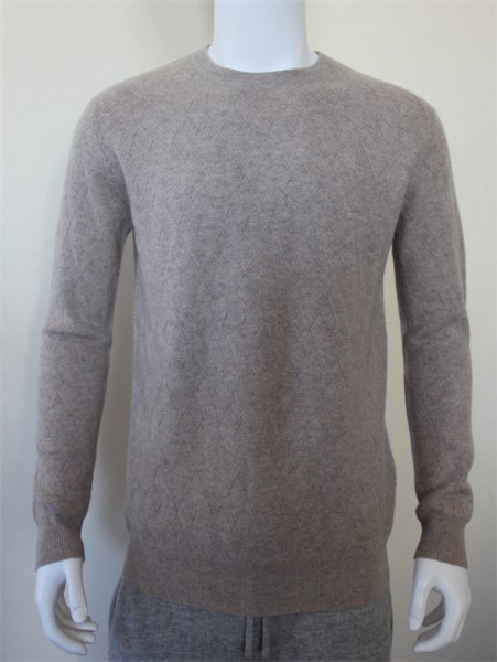 Pure Cashmere Jacquard Pullover