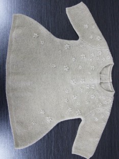 Cashmere baby dress, MM-18