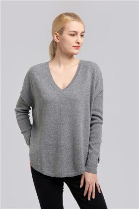 V-neck cashmere pullover for women 2890, 2890