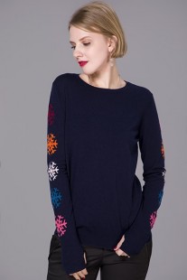 Mercerized wool sweater, WEM036